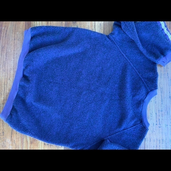 Vtg Purple and metallic gold oversized Rafael sweatshirt with pockets - Picture 7 of 10